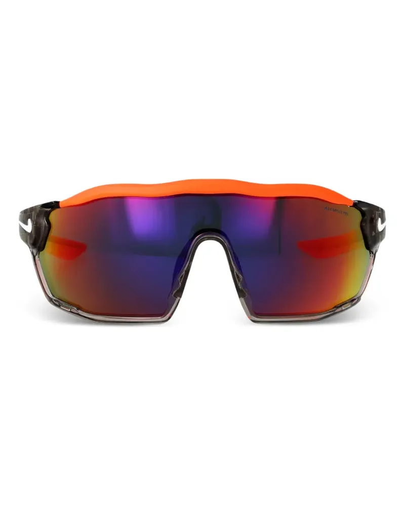 Nike Show X Rush shield-frame sunglasses - Orange Orange