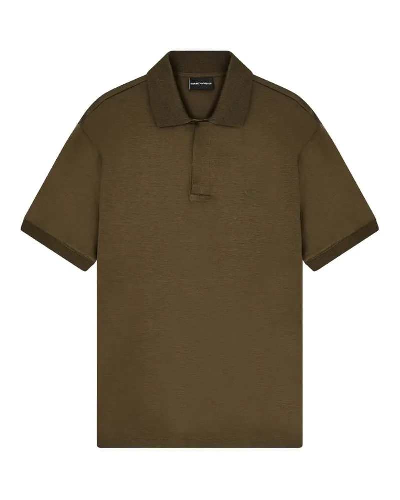 Emporio Armani Klassisches Poloshirt - Grün Grün