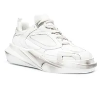 Sneakers mit dicker Sohle - Weiß
