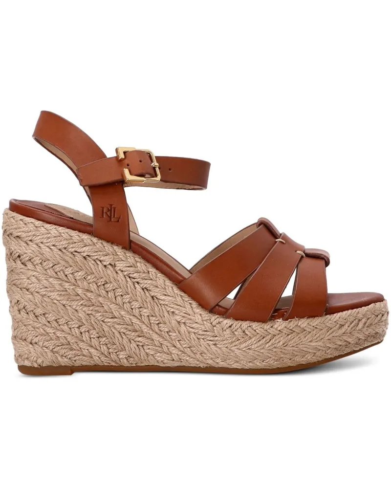 Ralph Lauren Soffia Espadrilles - Braun Braun