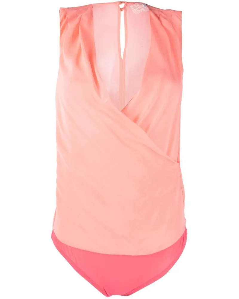 Patrizia Pepe Ärmelloser Body - Rosa Rosa
