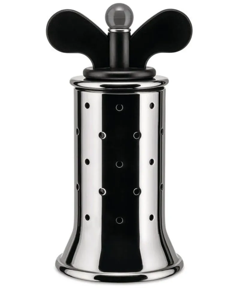 Alessi Pfeffermühle aus Edelstahl - Silber Silber