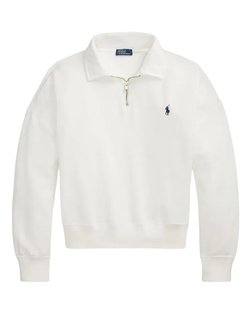 Ralph Lauren Sweatshirt aus Baumwollgemisch - Weiß Weiß
