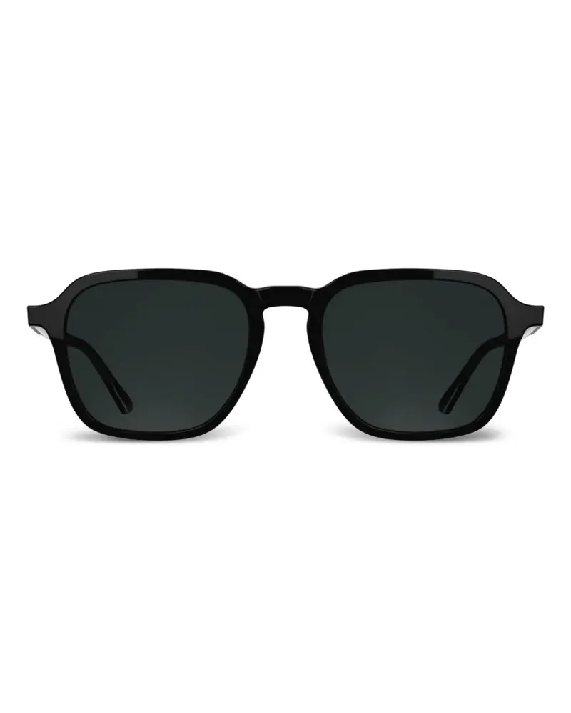 Calvin Klein Sonnenbrille mit eckigem Gestell - Schwarz Schwarz