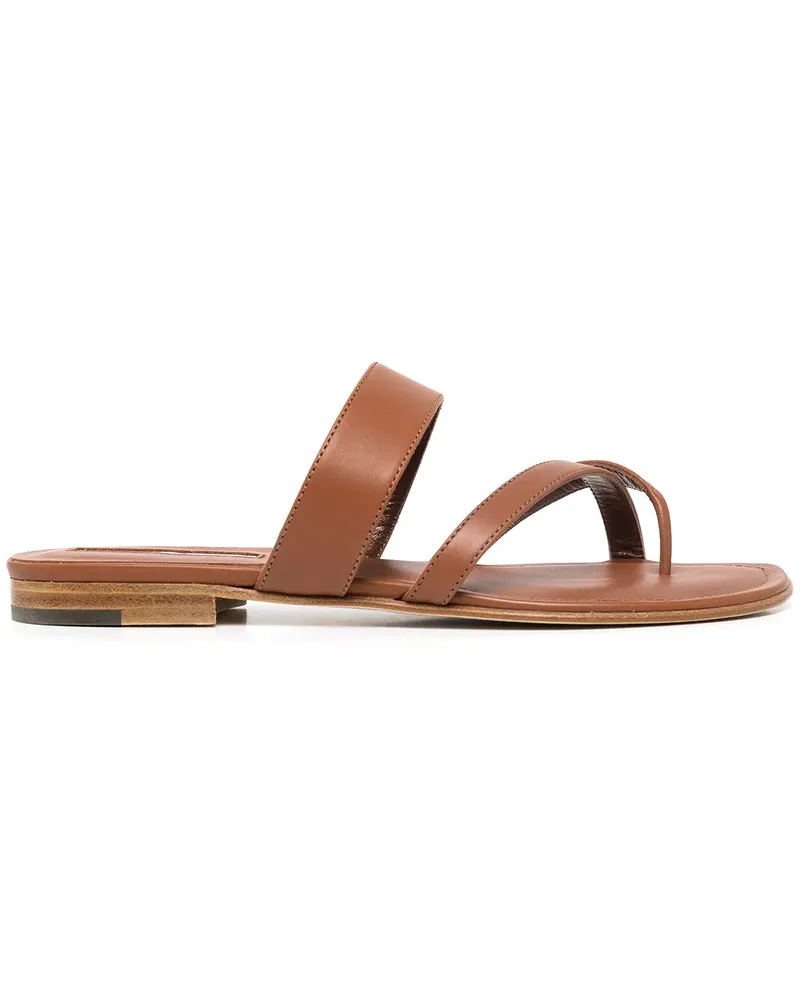 Manolo Blahnik Susa Sandalen - Braun Braun