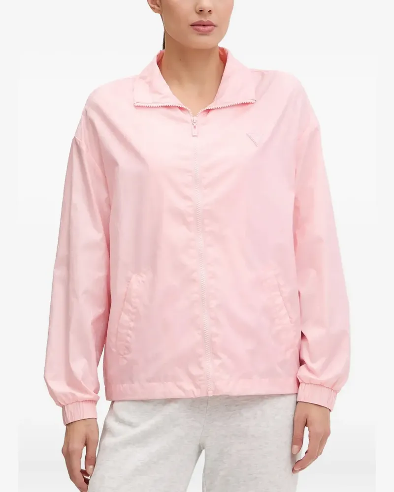 Guess Jacke mit Logo-Print - Rosa Rosa