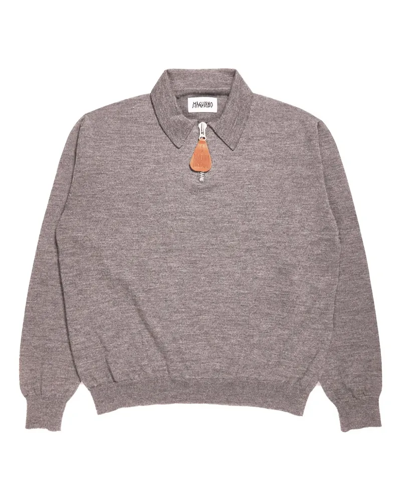 Magliano Pullover mit Reißverschluss - Grau Grau