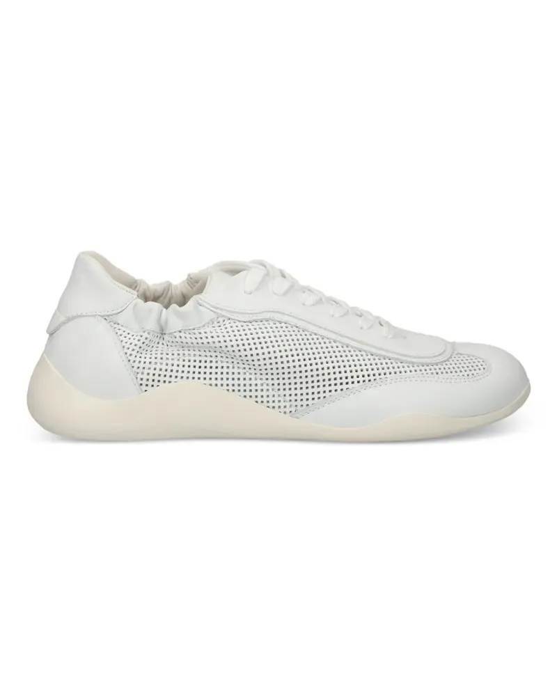 Vic Matié perforated elasticated-ankle sneakers - Weiß Weiß