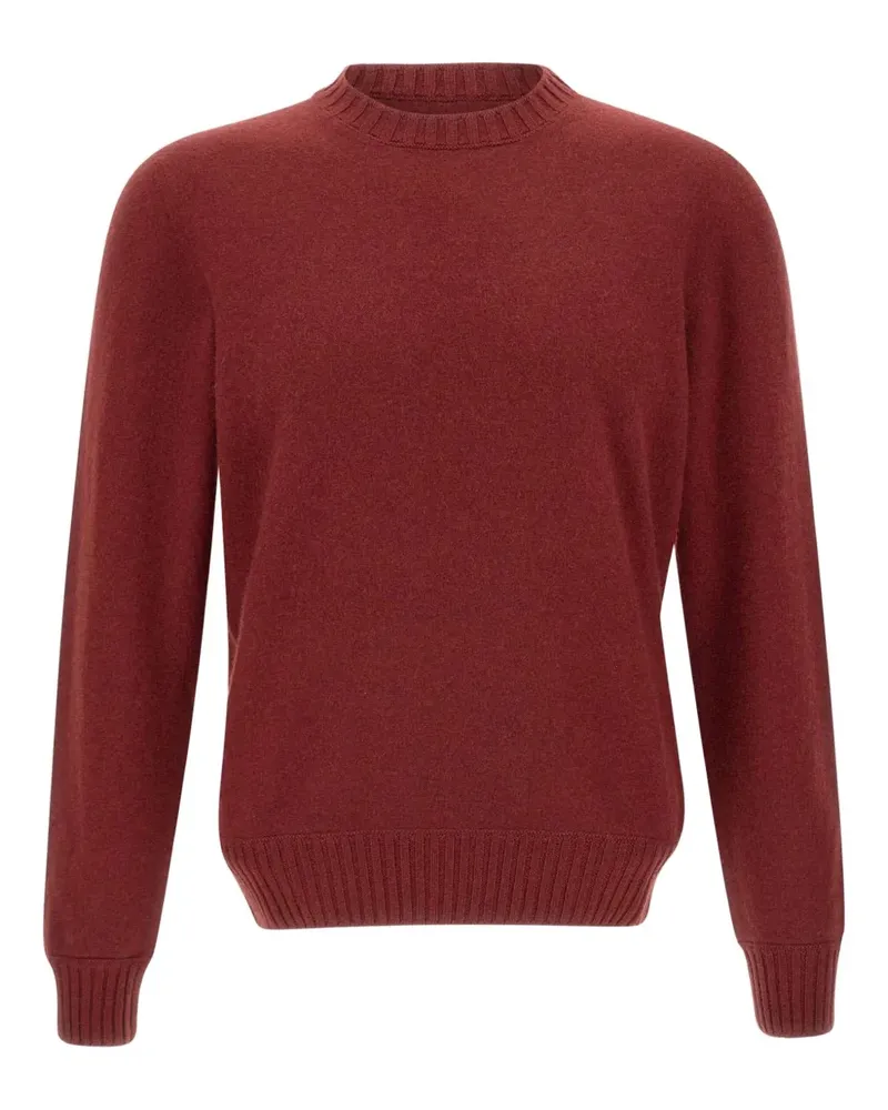 Gran Sasso Gerippter Pullover - Rot Rot