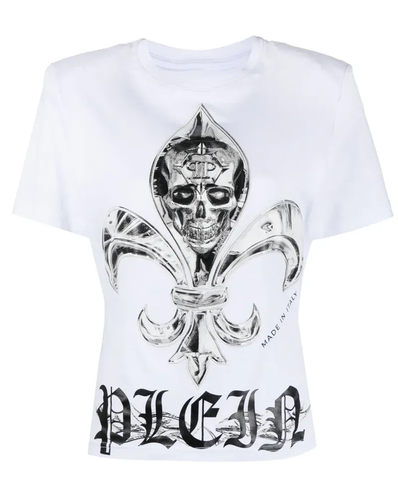 Philipp Plein Sexy Pure Fit Chrome T-Shirt - Weiß Weiß