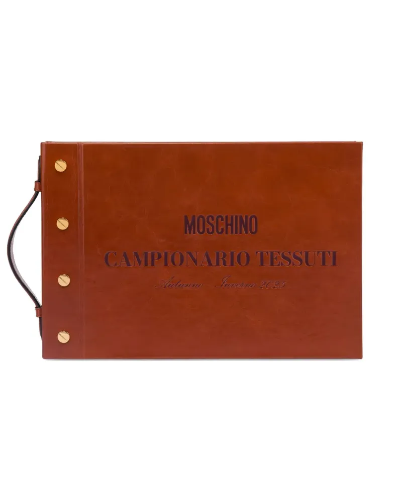 Moschino Tote Bag mit Buchmotiv - Braun Braun