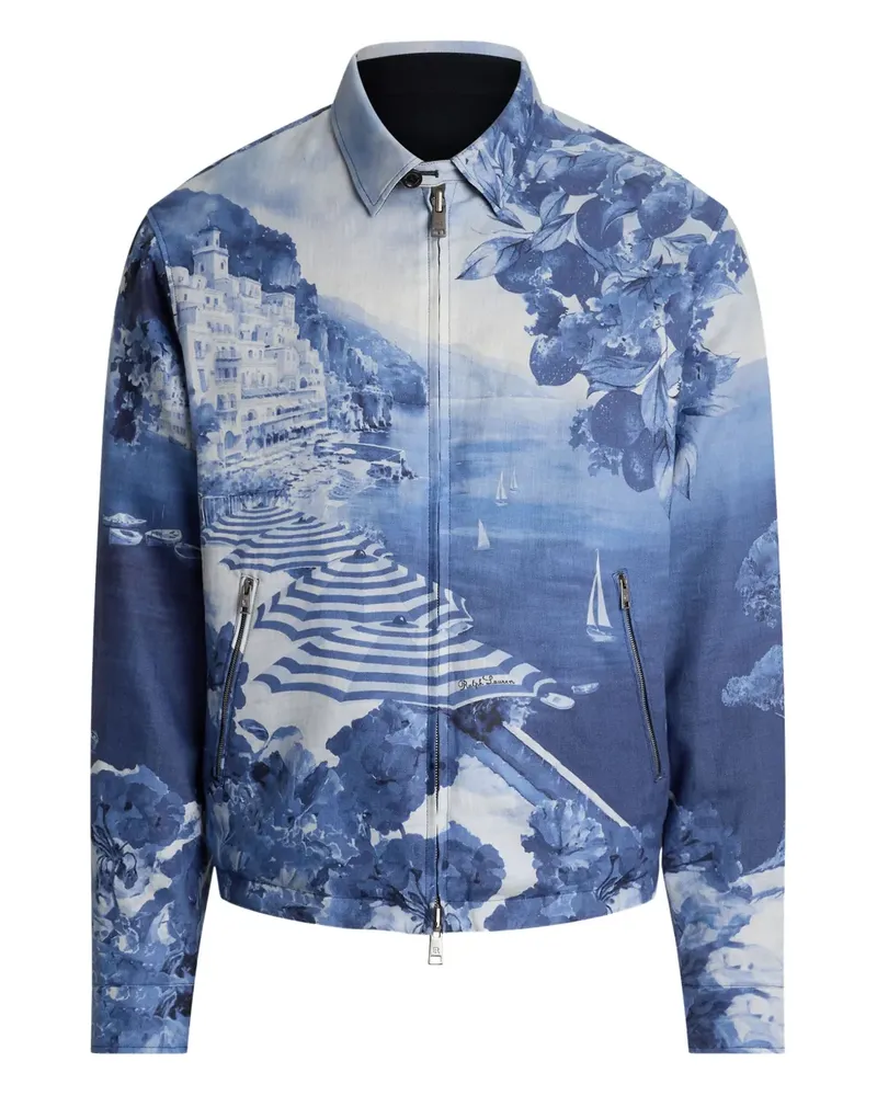 Ralph Lauren Jacke mit grafischem Print - Blau Blau
