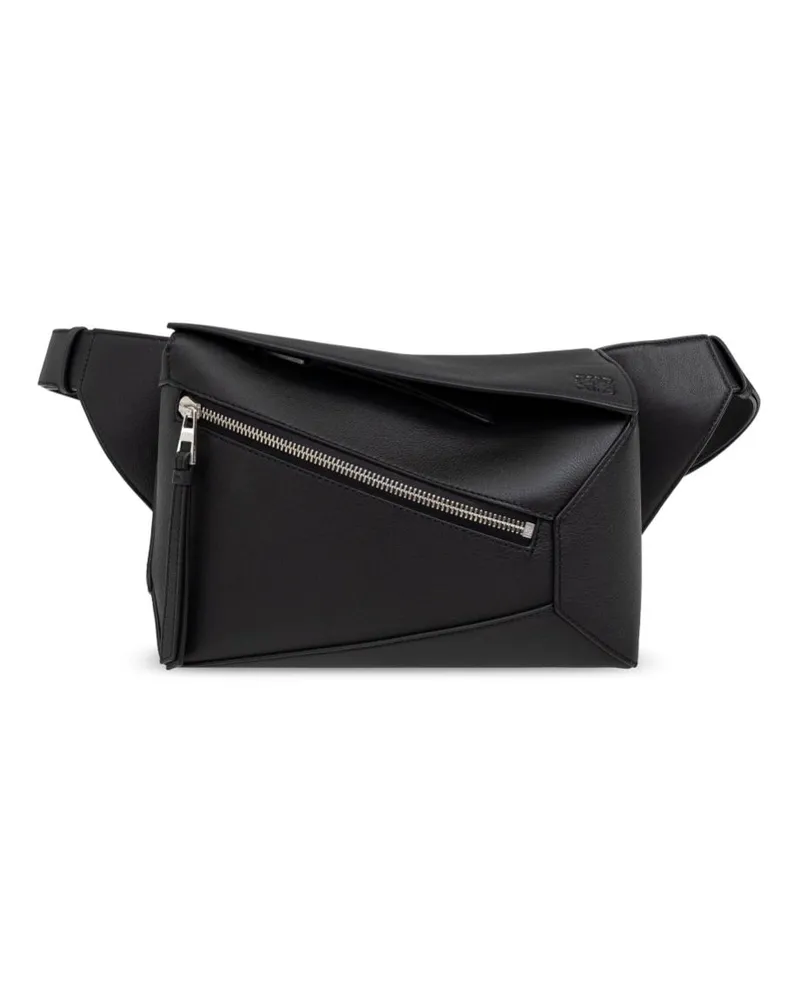 Loewe Kleine Puzzle Gürteltasche - Schwarz Schwarz