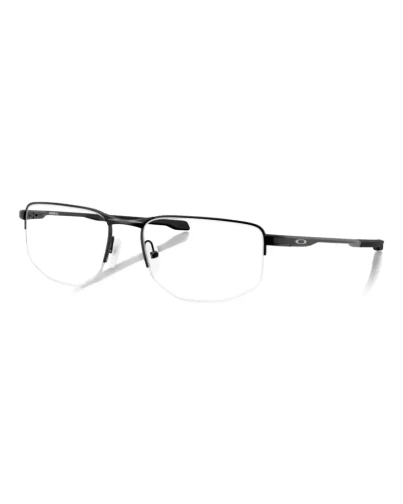 Oakley Addams 0.5 rectangle-frame glasses - Schwarz Schwarz