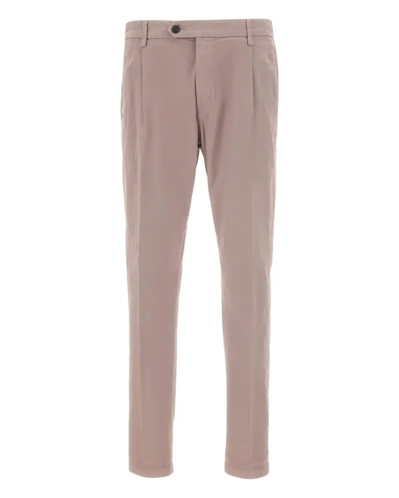 Eleventy Bundfaltenhose mit eingefassten Taschen - Rosa Rosa