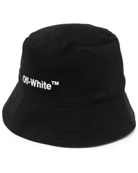 OFF-WHITE Helvetica Fischerhut Schwarz