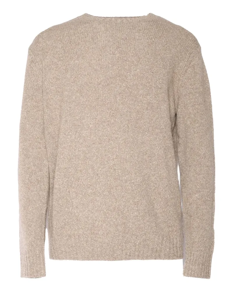 Ballantyne Pullover mit rundem Ausschnitt - Nude Nude