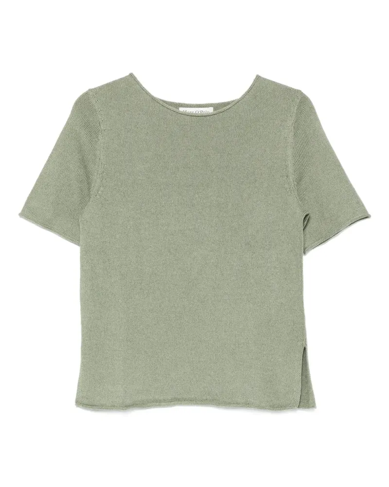 Marc O'Polo short-sleeve sweater - Grün Grün