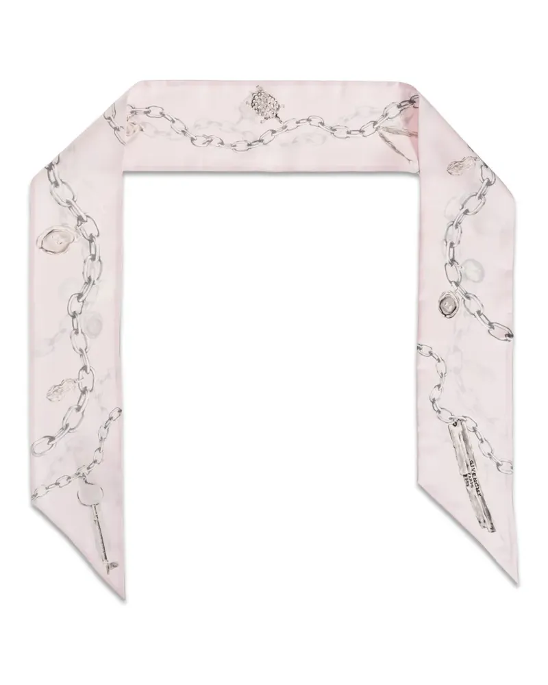 Givenchy Schal mit Ketten-Print - Rosa Rosa