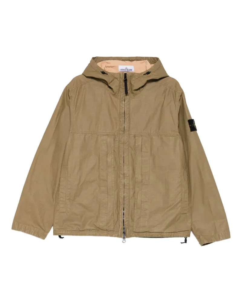 Stone Island hooded jacket - Nude Nude