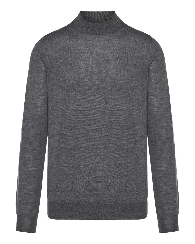 Gran Sasso mock-neck sweater - Grau Grau