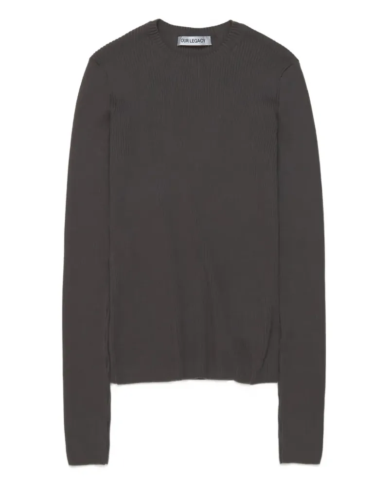 Our Legacy Pullover mit rundem Ausschnitt - Grau Grau