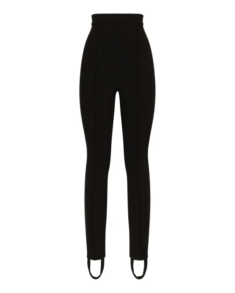 Dolce & Gabbana Leggings mit Steg - Schwarz Schwarz