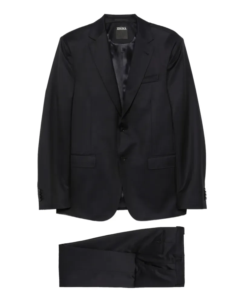 Ermenegildo Zegna Einreihiger Anzug - Blau Blau
