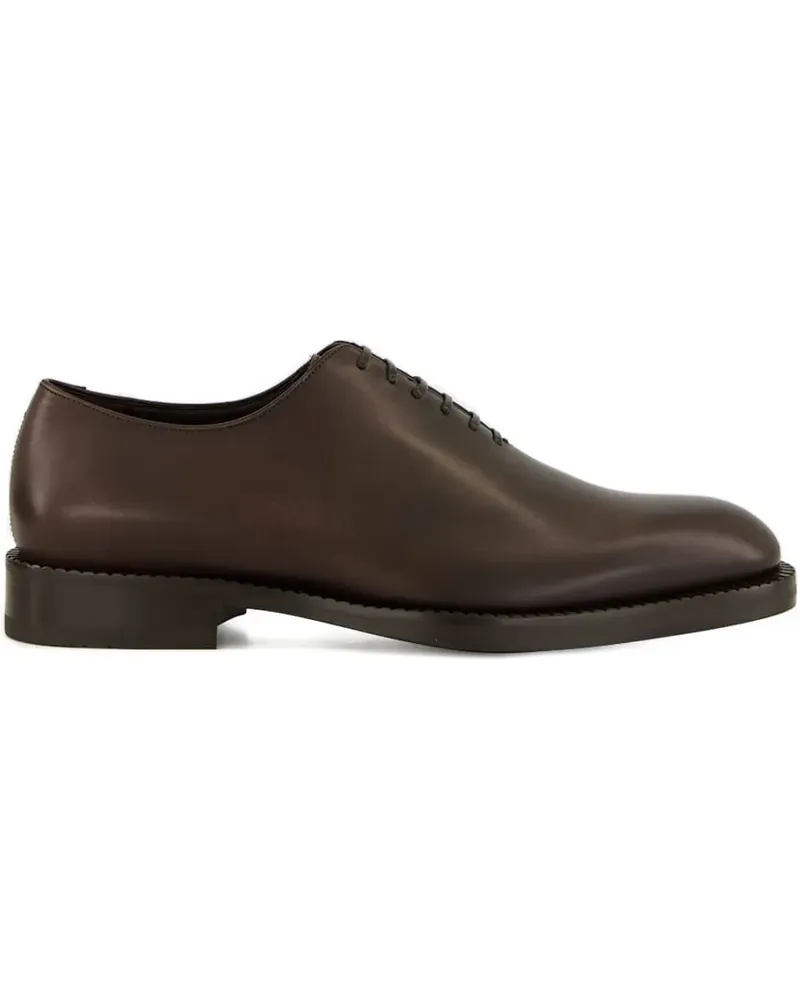 Ferragamo Tramezza Oxford-Schuhe - Braun Braun