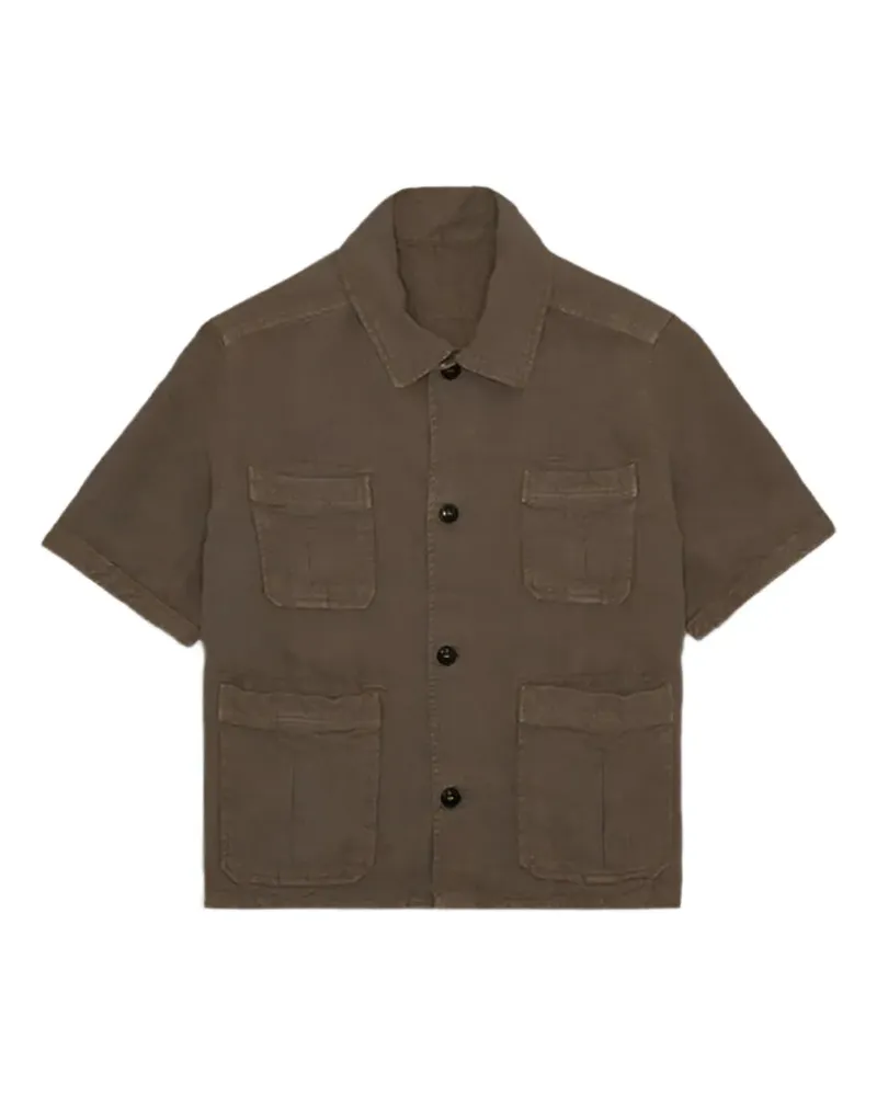 Fortela Bohemma short-sleeve shirt - Braun Braun