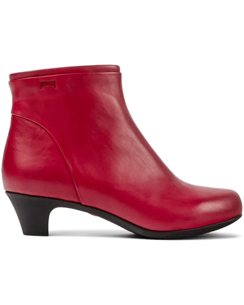 Camper Stiefel mit runder Kappe - Rot Rot