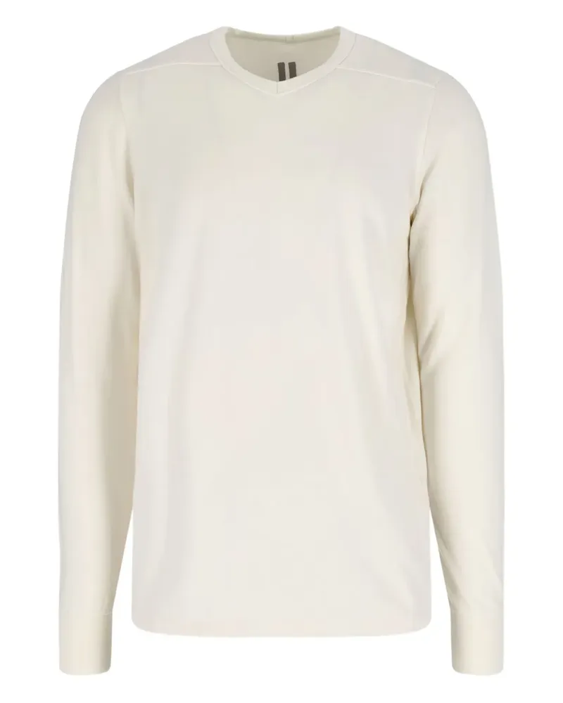 Rick Owens Pullover mit V-Ausschnitt - Weiß Weiß