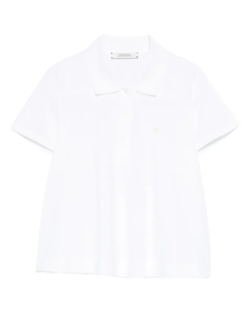 Dorothee Schumacher Sporty Romance polo shirt - Weiß Weiß