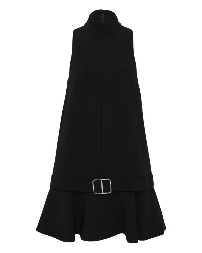 Alexis Gerüschtes Noemy Kleid mit Schnalle - Schwarz Schwarz