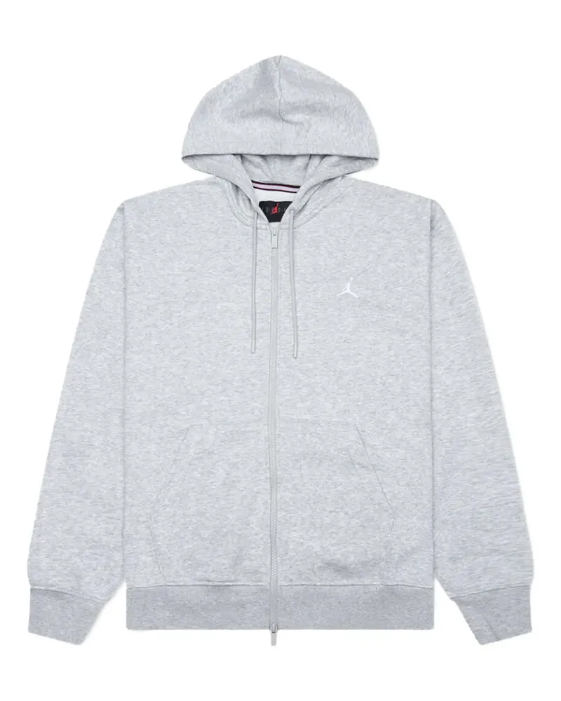 Jordan Brooklyn Kapuzenjacke aus Fleece - Grau Grau