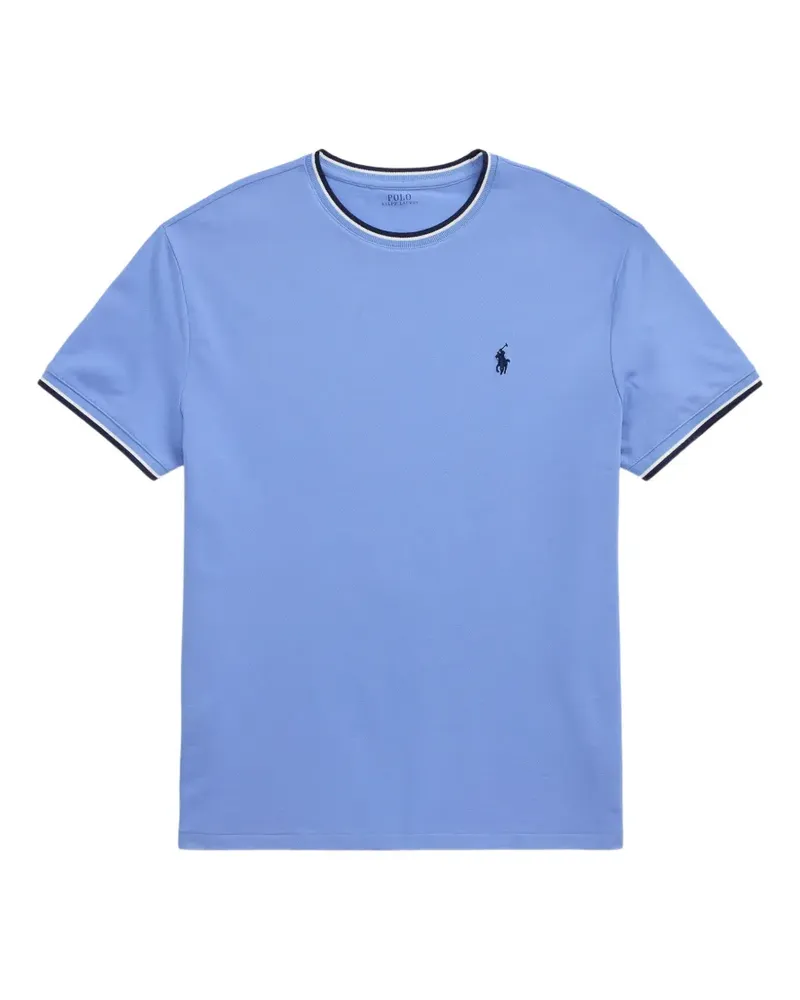 Ralph Lauren T-Shirt mit Logo-Stickerei - Blau Blau
