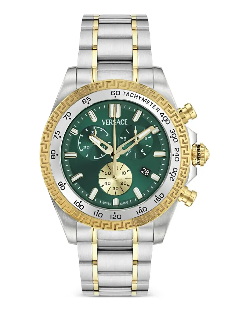 Versace Chrono X Armbanduhr 43mm - Grün Grün