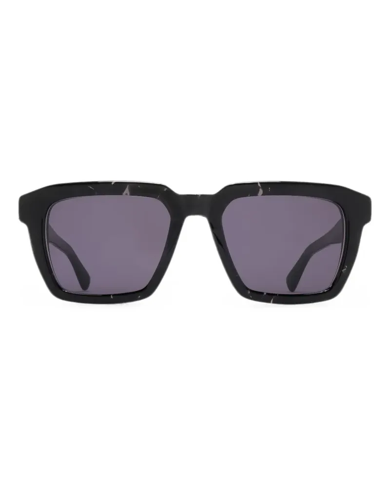 Mykita Soma marbled-effect square-frame sunglasses - Schwarz Schwarz