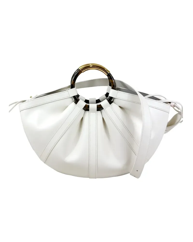 Coccinelle leather tote bag - Weiß Weiß