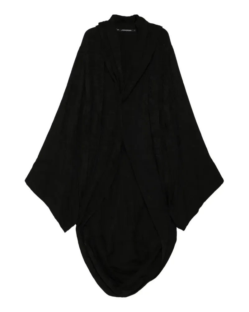 Julius Monk coat - Schwarz Schwarz