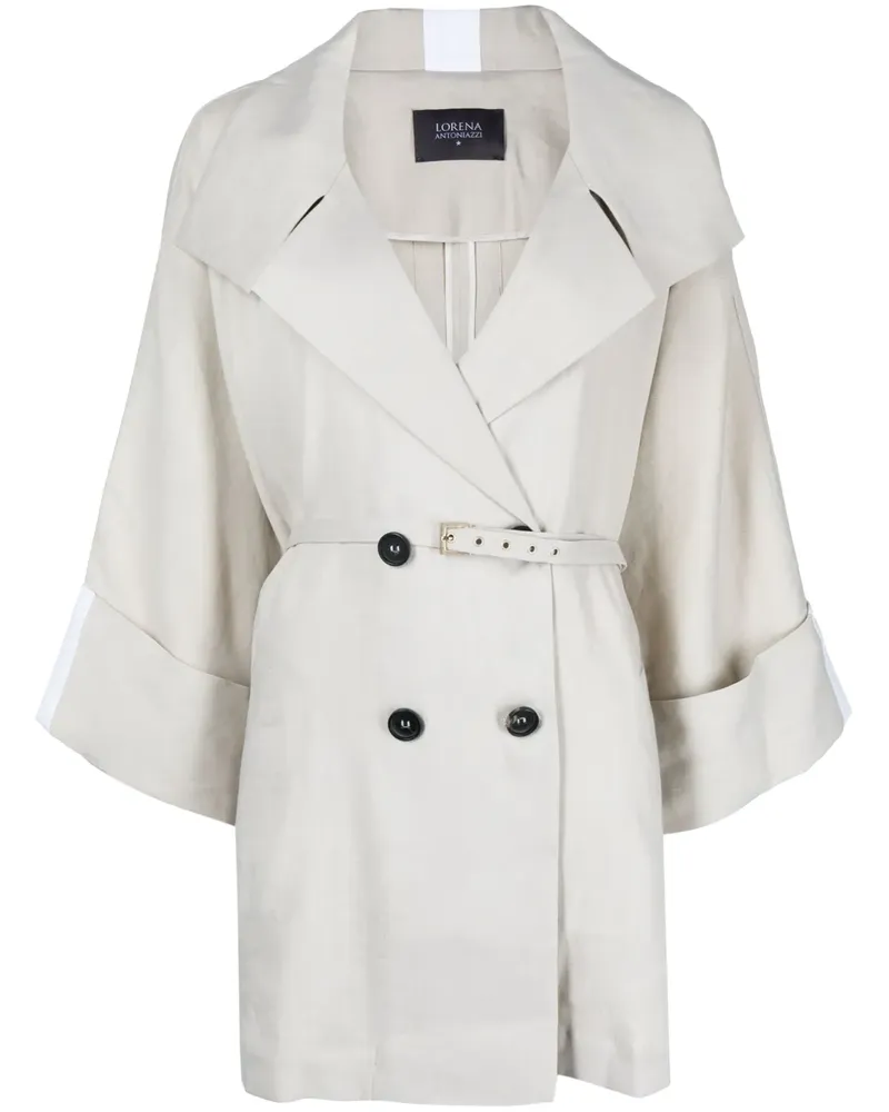 Lorena Antoniazzi Doppelreihiger Trenchcoat - Braun Braun