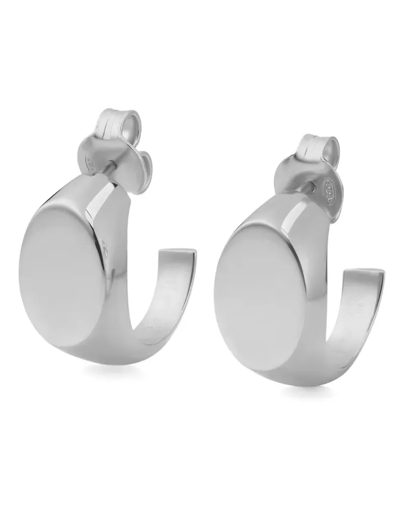 Maison Margiela polished earrings - Silber Silber