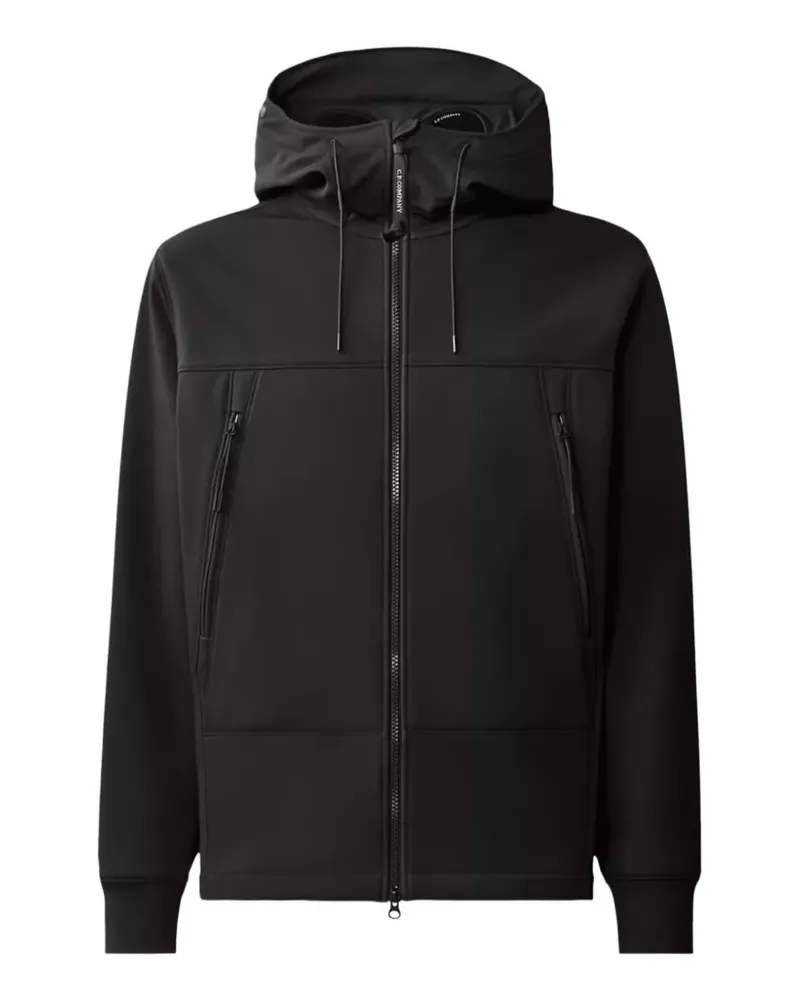 C.P. Company C.P. Shell-R Jacke mit Goggle-Detail - Schwarz Schwarz