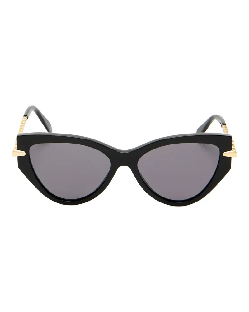 Bulgari Serpenti Cat-Eye-Sonnenbrille - Schwarz Schwarz