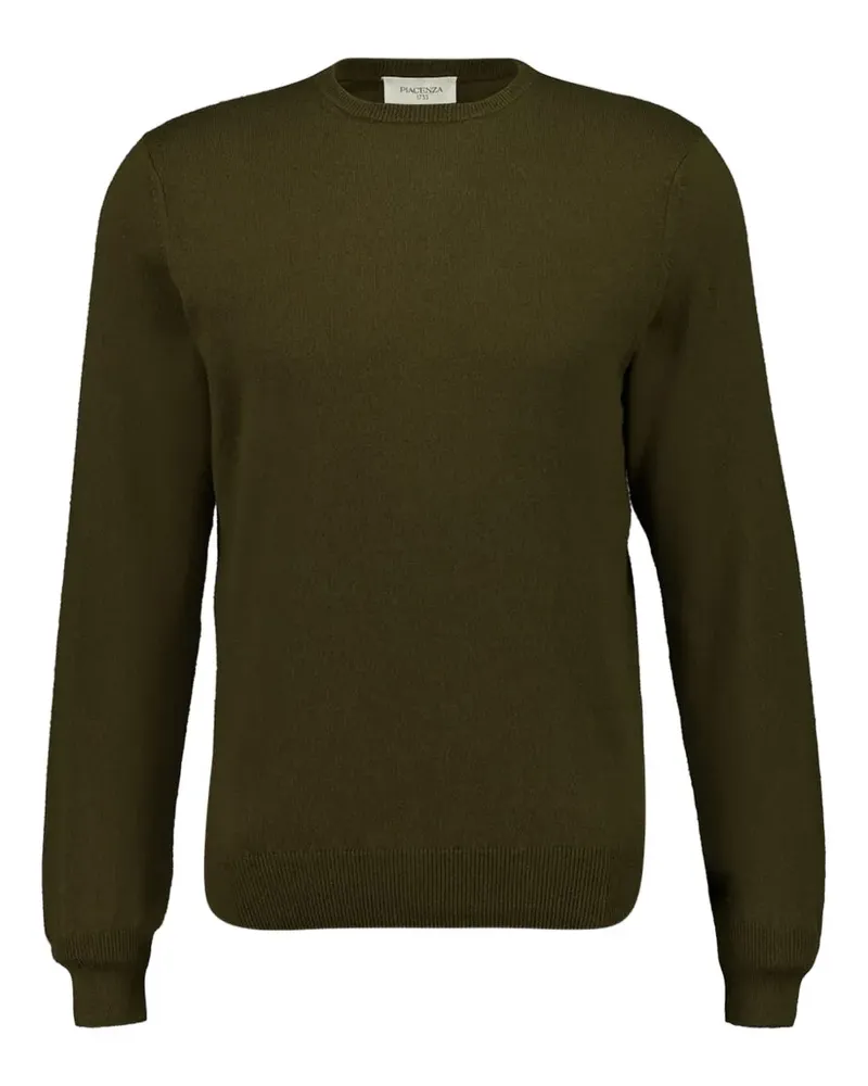 Piacenza Cashmere Langärmeliger Kaschmirpullover - Grün Grün