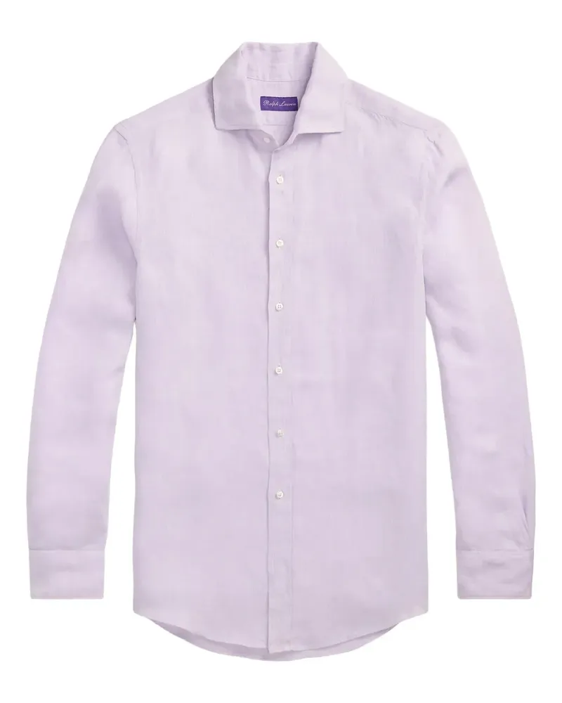 Ralph Lauren Hemd aus Leinen - Violett Violett