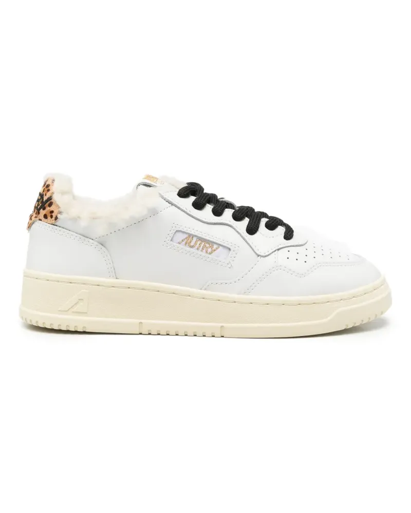 AUTRY Medalist Sneakers mit Leo-Print - Weiß Weiß