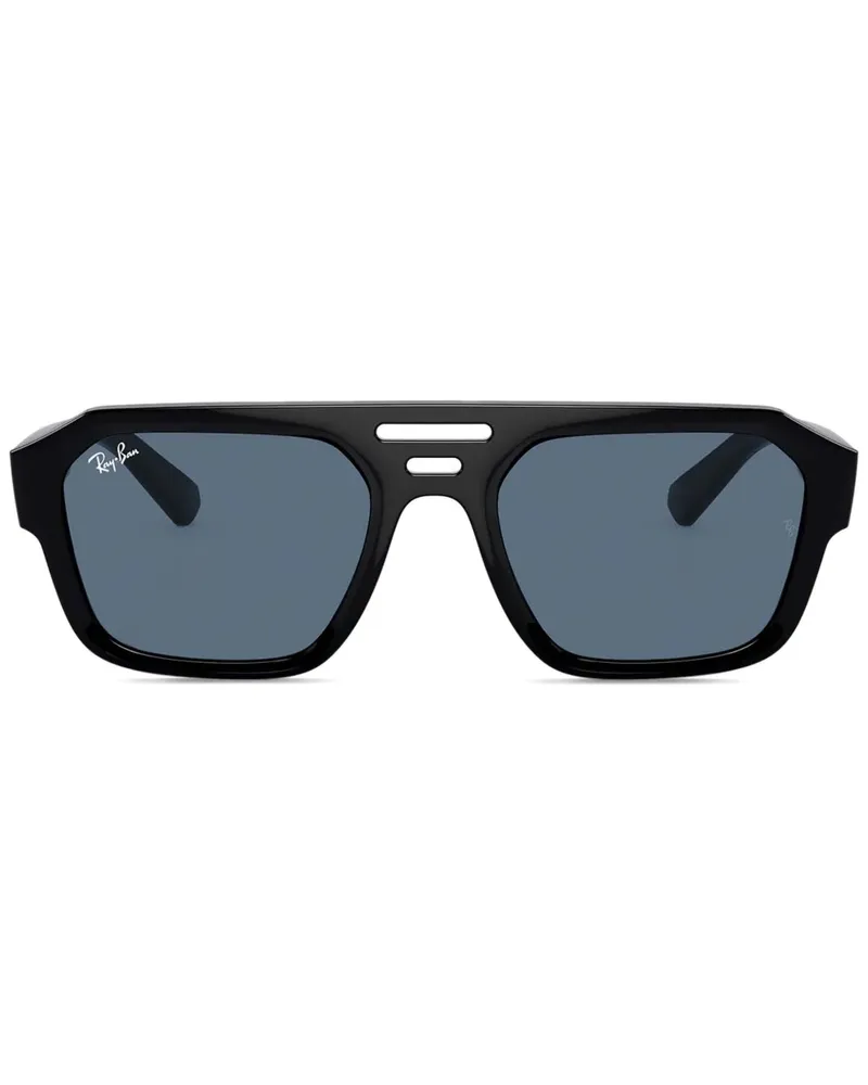 Ray Ban Corrigan Sonnenbrille - Schwarz Schwarz