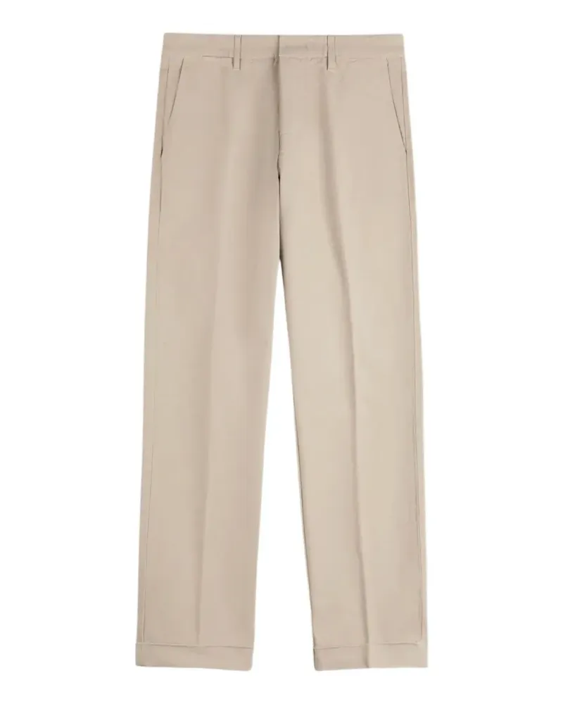 Fay slim-fit trousers - Nude Nude