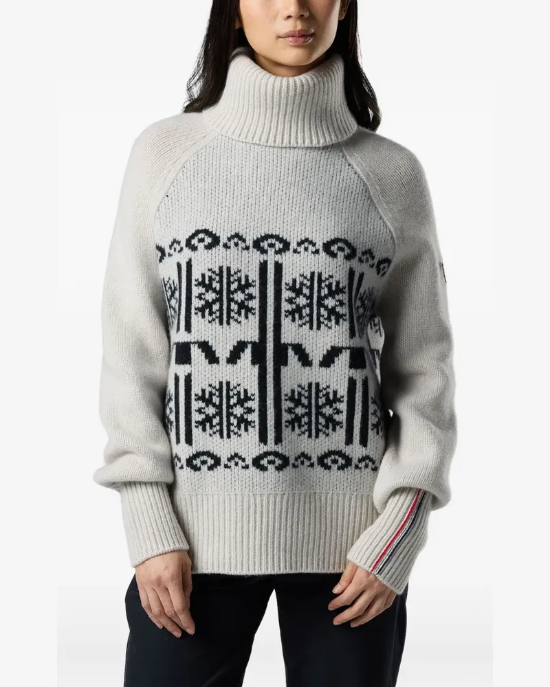Rossignol Gemusterter Pullover - Nude Nude